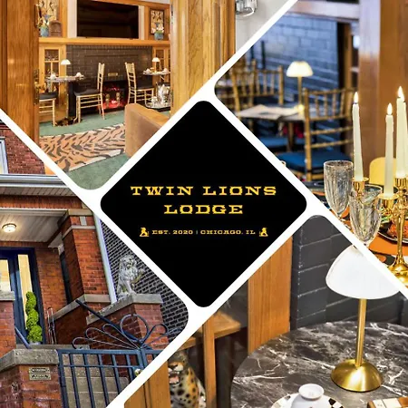 The Twin Lions: Bespoke Travel Lodge W/ Speakeasy* Chicago Exterior photo