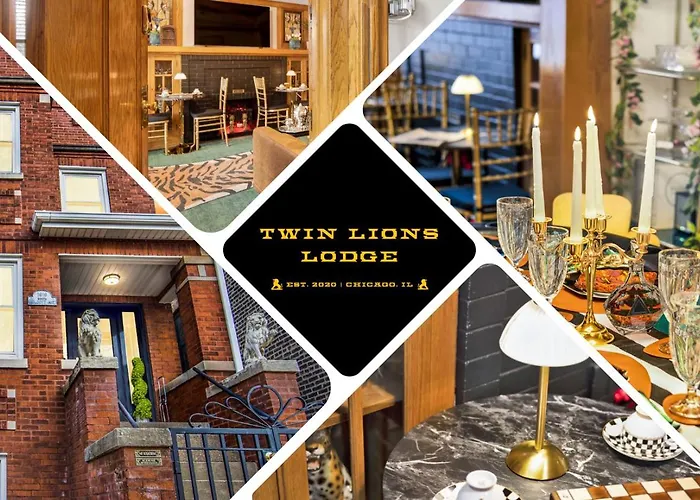 The Twin Lions: Bespoke Travel Lodge W/ Speakeasy*